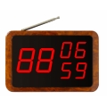 SINGCALL Wireless hotel service system wood color display APE1300M