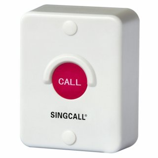 SINGCALL Red silica button waterproof sunproof dustproof shockproof One button pager APE510