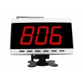 White Fixed Receiver server paging system for restaurant coffee shop office factory supermarket 3 digits display receiver APE9500W