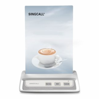 SINGCALL Table card pager For Restaurant Cafe Hotel Service Bill Cancel button Waterproof Three button Pager Transmitter APE130 It Can't be Used Alone