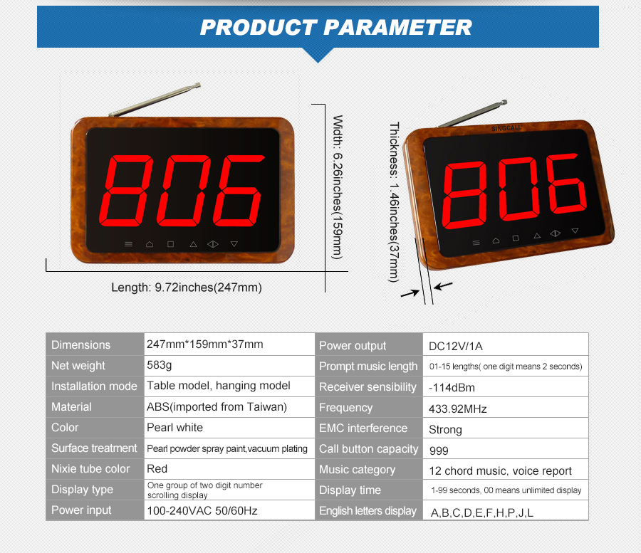 wireless paging system