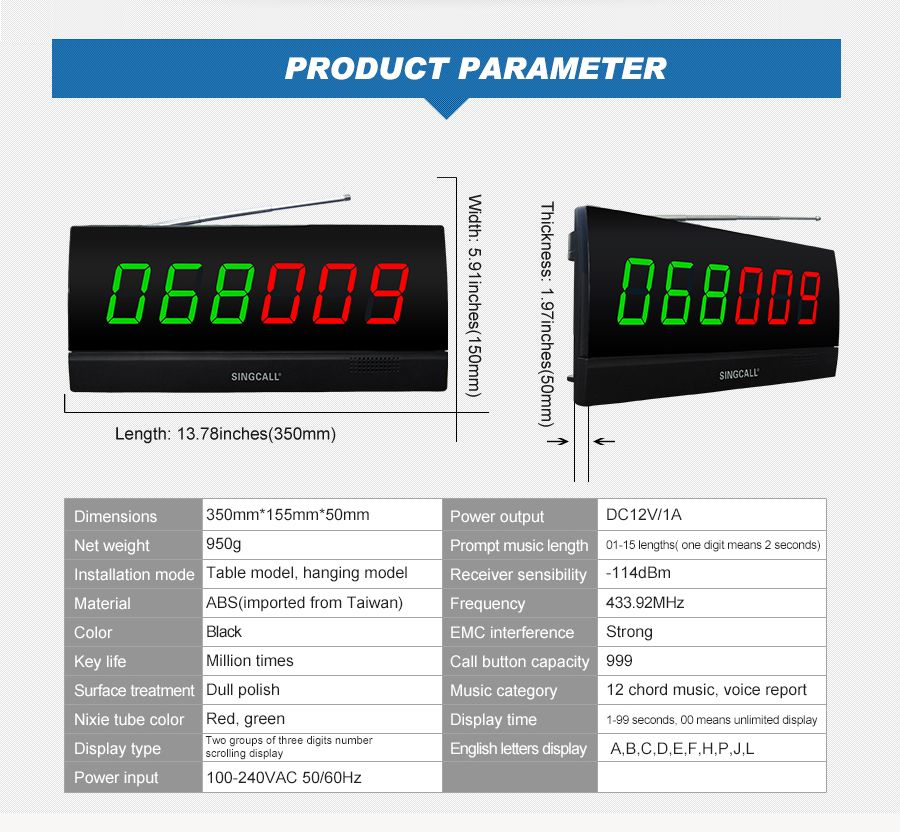 wireless paging system