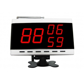 Wholesale Wireless servant paging system,waiter call button, table bell,display receiver, display 3 group number APE9300W