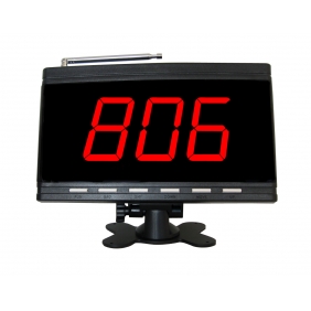 Wholesale Black Fixed Host.server paging system for restaurant,coffee shop,office,factory,supermarket.3 digits display receiver. APE9500B